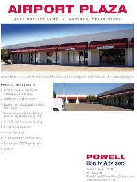 Airport Plaza Leasing Flyer