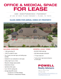 680 Independence Parkway Leasing Flyer