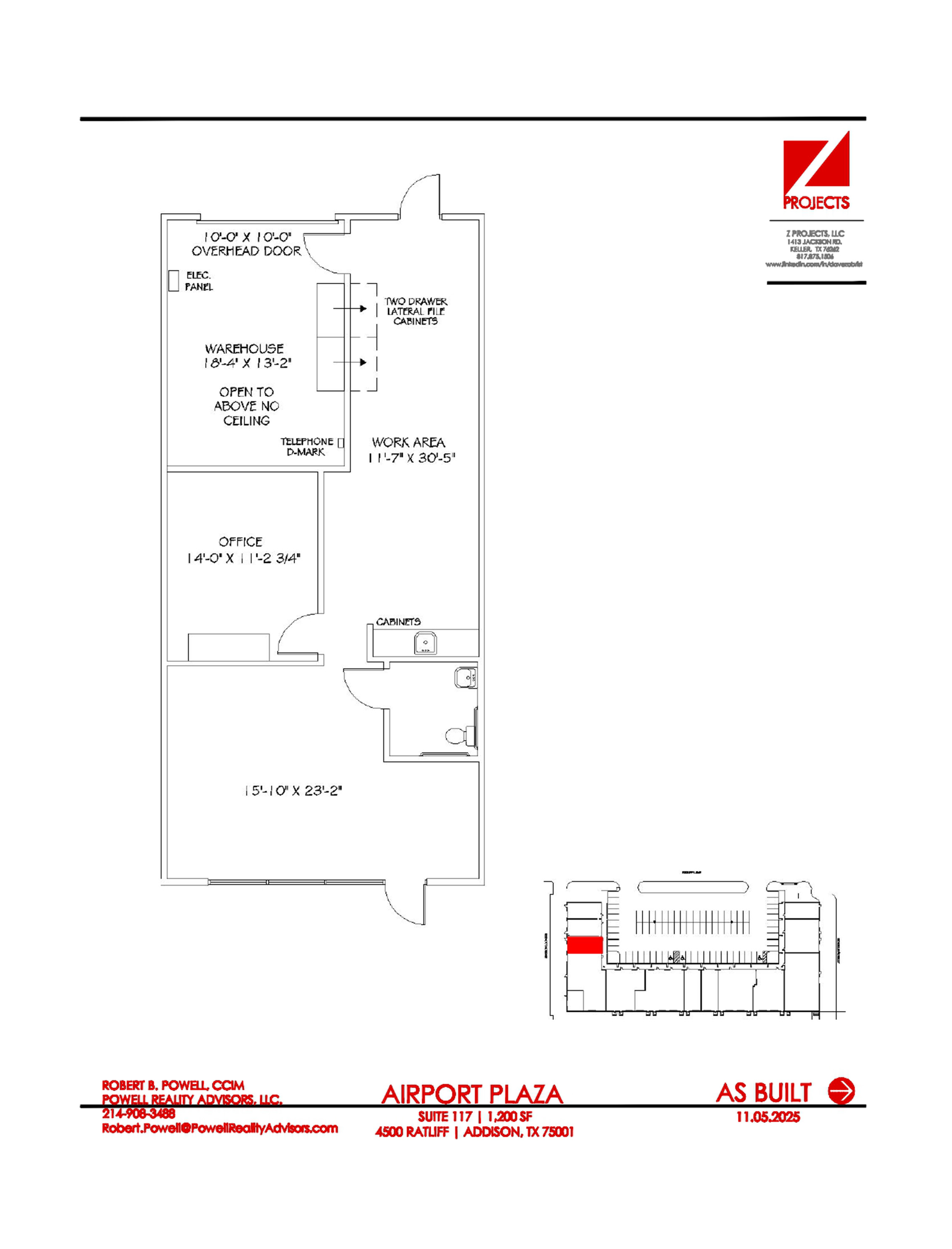 Airport Plaza - Suite 117 - 1,200 SF